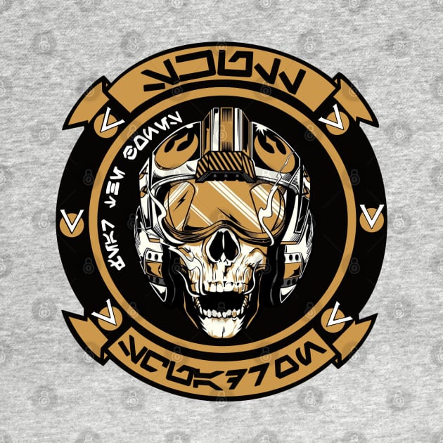 Skull Squadron Gold Leader Gold Squadron by marat